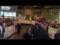 Βίντεο από την "Πορεία για την Ελένη", Καπνικαρέα 14/12/2018